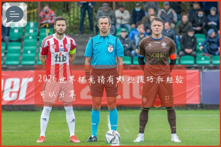 2026世界杯竞猜有哪些技巧和经验可以分享